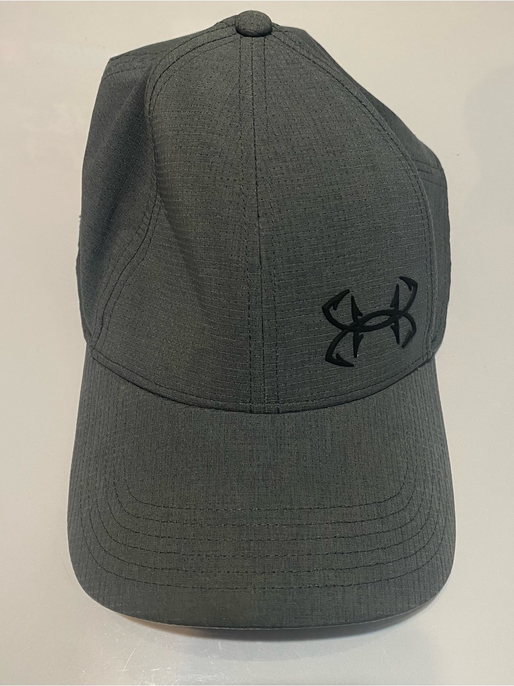 Under Armour Dark Gray Baseball Hat with Black Logo